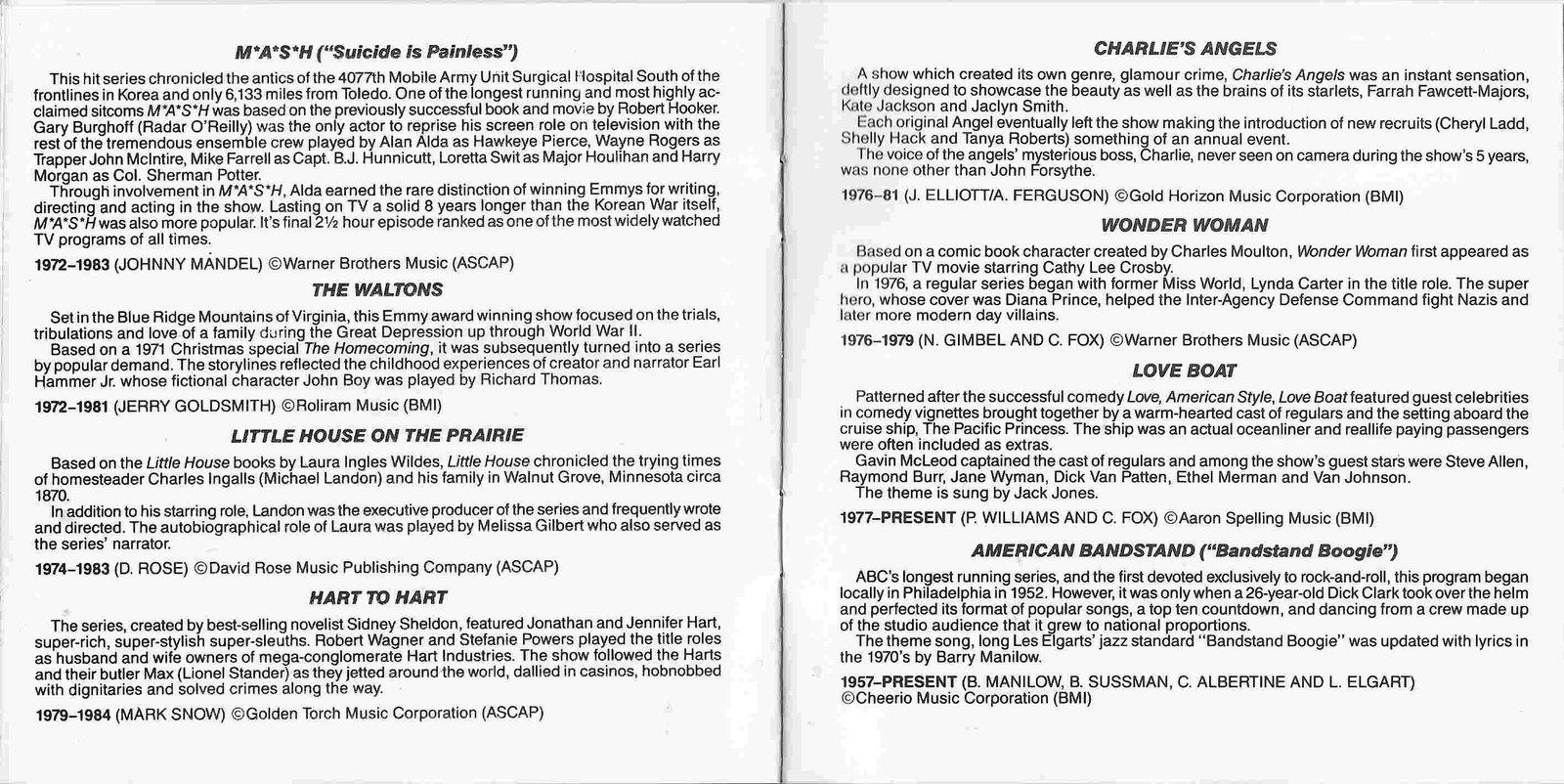 Middle of cover of FILMCD 035